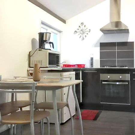 Studio Charmant A Vierville Sur Mer 30M² Avec Jardin Buitenkant foto