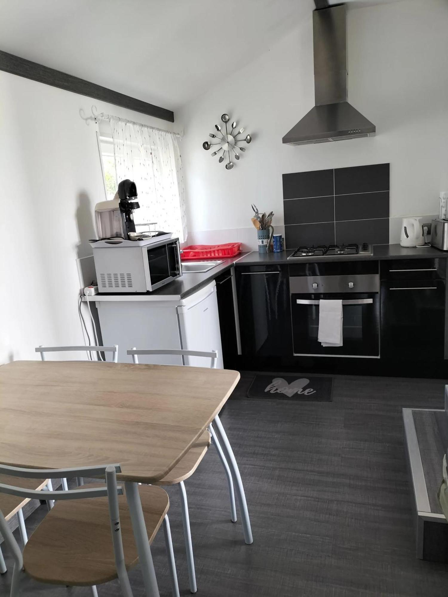 Studio Charmant A Vierville Sur Mer 30M² Avec Jardin Buitenkant foto