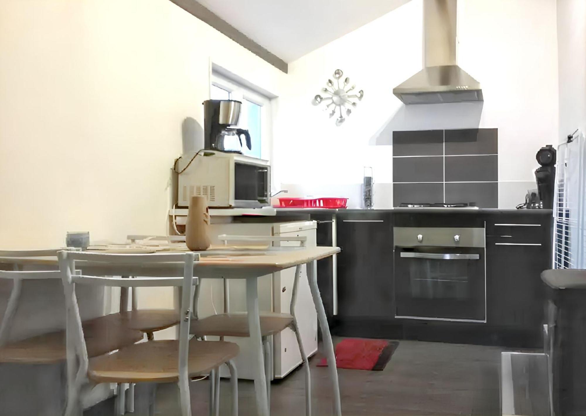Studio Charmant A Vierville Sur Mer 30M² Avec Jardin Buitenkant foto