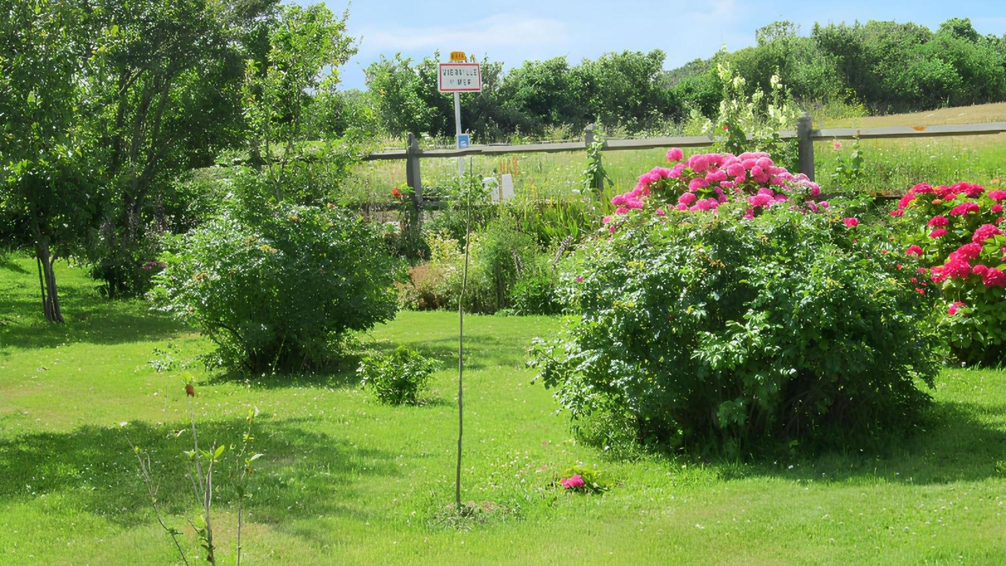 Studio Charmant A Vierville Sur Mer 30M² Avec Jardin Buitenkant foto